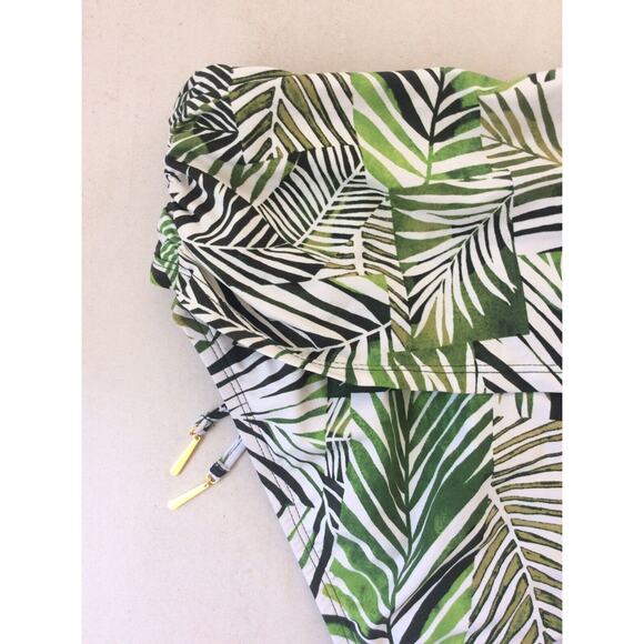 Bleu Rod Beattie Swim Bikini Bottom High Waist Tropical Swimwear - Picture 6 of 8